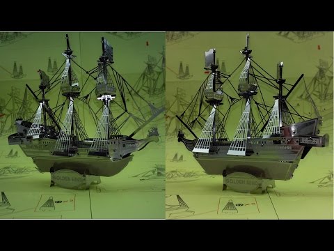 Metal Earth Build - Golden Hind