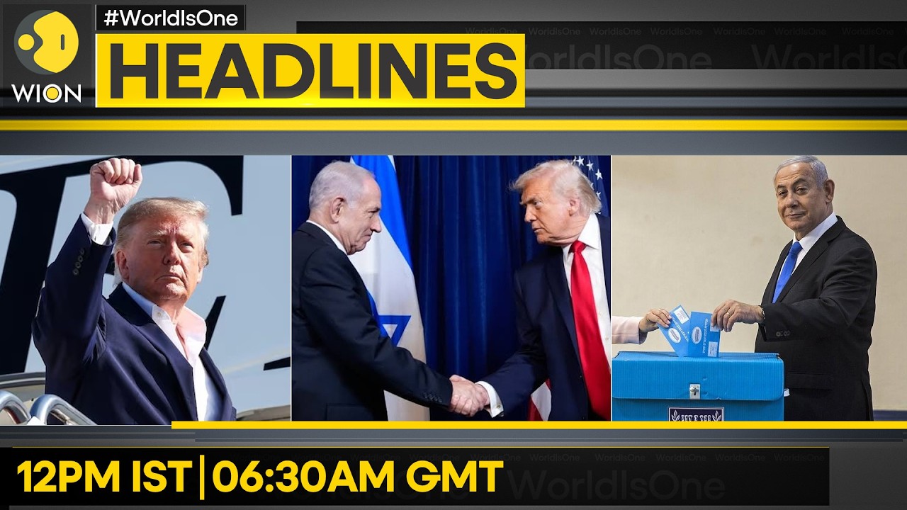 Netanyahu's Bloc Leads Opposition 56-49 | Trump Claims Credit For Netanyahu's Gains | WION Headlines