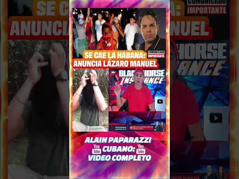 👆Urgente! Se cae LA HABANA: el periodista "LAZARITO" da COMUNICADO OFICIAL sobre el sistema UNE