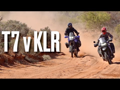 Ich hätte nicht erwartet, dass eine KLR650 das australische Outback dominieren würde | The Desert...