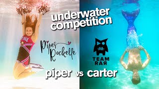 Epic Underwater Photo Challenge ft/ Piper Rockelle