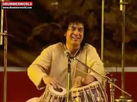 ustad zakir Hussain excellent performance
