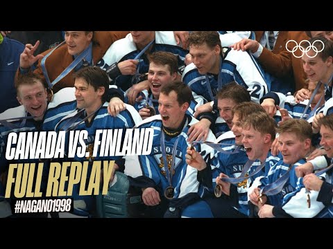 FULL Replay: Finland vs. Canada | Men's Ice Hockey | Nagano 1998