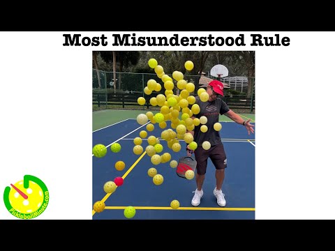 Most Misunderstood Rule - Pickleball Minute