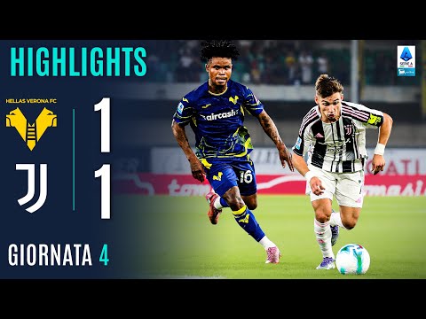 Video highlights della Verona vs Juventus (1 a 1) - Giornata 4 - Fantacalcio e fantamedie