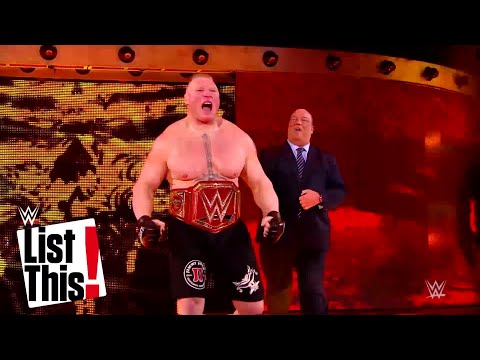 5 von Brock Lesnar zermalmte Knochen: List This! (DEUTSCH)