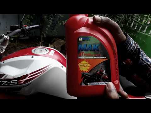 How to change engine oil in yamaha fz bike just 5 minutes
