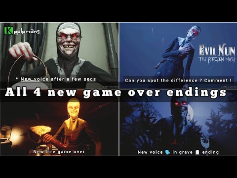 Evil Nun The Broken Mask all game over endings