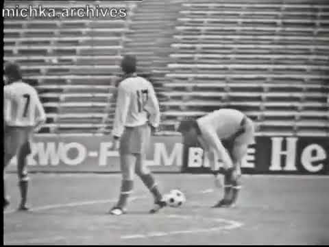 EURO-1972. Qualifiers. Group 2. Bulgaria - France - 2:1. Full match.