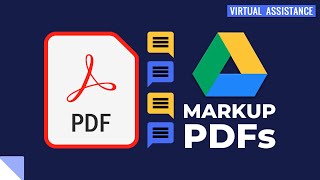 Markup PDF in Google Drive