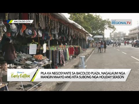 GMA Regional TV Early Edition: Handom sang Vendors Subong nga Holiday Season