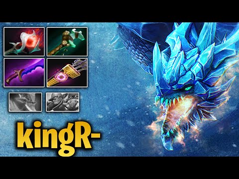 KingR - Winter Wyvern 7.24 Dota 2 Pro Gameplay