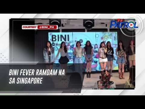 BINI fever ramdam na sa Singapore TV Patrol
