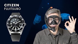 Une vraie plongeuse en titane : Citizen Fujitsubo