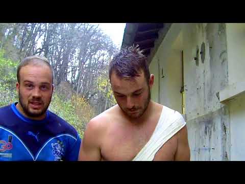 championnat  de rugby a xiii  ASPET / CAHORS 2017 l apres match  interview