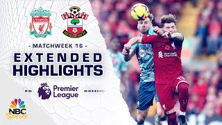 Liverpool v. Southampton | PREMIER LEAGUE HIGHLIGHTS | 11/12/2022 | NBC Sports