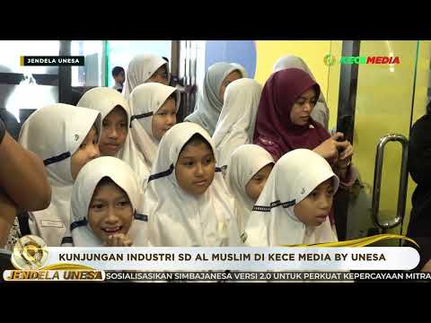 JENDELA UNESA : KUNJUNGAN INDUSTRI SD AL MUSLIM DI KECEMEDIA BY UNESA