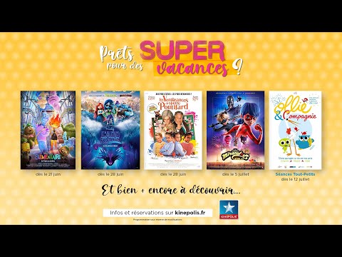 Le cinéma en famille à Kinepolis ☀️
