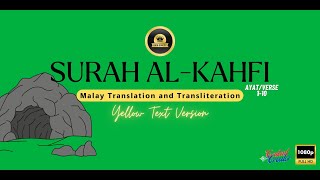 Download lagu Surah Al-Kahfi 1-10 [High Quality Video | Rumi/Malay | Yellow Text | Green Screen | No Voice] mp3