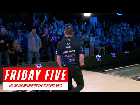 Friday Five - The Five 2023 PBA Tour Major Champions