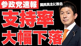 高市早苗新総裁の誕生で参政党の支持率が激減💦ただそれでも参政党が日本に絶対必要である理由とは？【参政党・神谷宗幣・自民党・政治ニュース・衆議院選挙】
