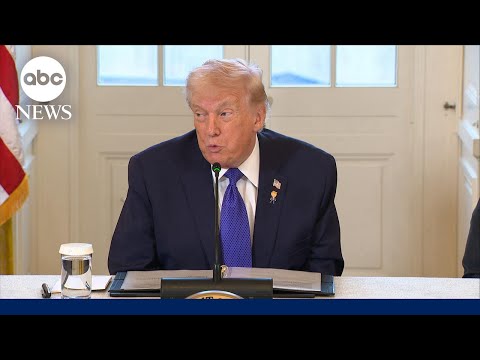 President Trump meets with oil and gas executives at White House