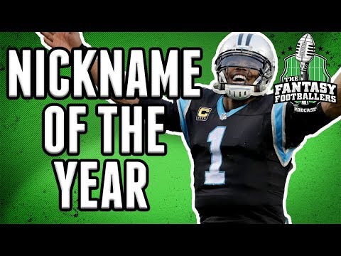 2018 Fantasy Football Nickname of the Year Nominees!