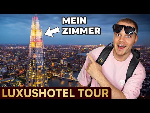 Das spektakulärste 5 STERNE Luxushotel in London - Shangri-La The Shard (LUXUSHOTEL TOUR 2/8)