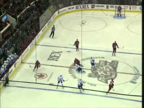 Dion Phaneuf Bigg Hit!!