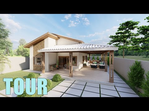 House surrounded by balcony | WITH 3 BEDROOMS |