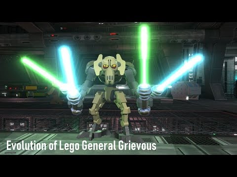 Evolution of Lego General Grievous (2005 - 2016) (PS2 , PC , PS4 , XBOX360)