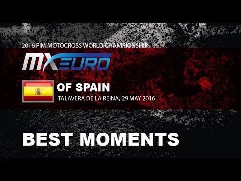 EMX125 Race 1 Best Moments Round of Spain 2016 - motocross