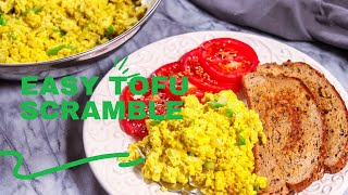 Easy Scramble Tofu
