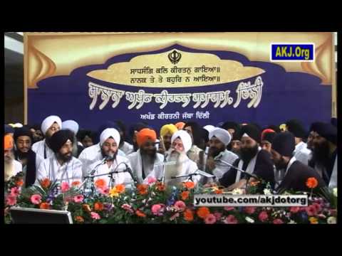 084 DelhiSamagam 3 4oct2014 RS Giani Gurdev Singh Jee Australia