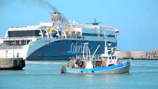 preview picture of video 'Boat to Norway Hirtshals Denmark'