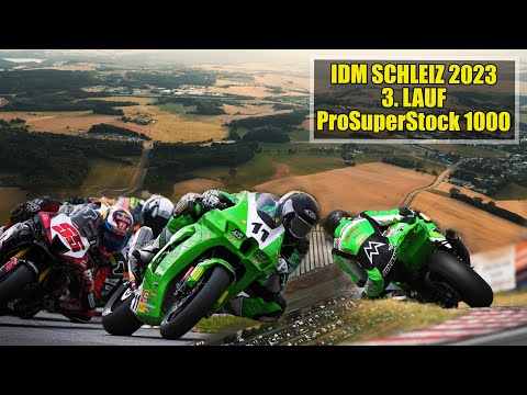 3.LAUF - RENNABBRUCH - IDM ProSuperStock 1000 - SCHLEIZ 2023