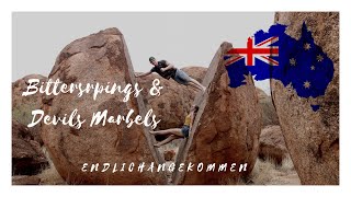 preview picture of video 'Bittersprings & Devils Marbels • Work and Travel Australien | Vlog #3'