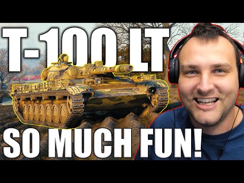 I Had so Much Fun Playing with T-100 LT in World of Tanks!