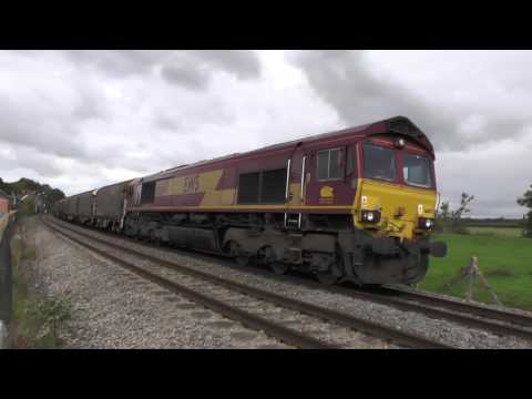 66147 On The 6V75 Dee Marsh Margam Empty Steel At Moreton On Lugg 22 8 15