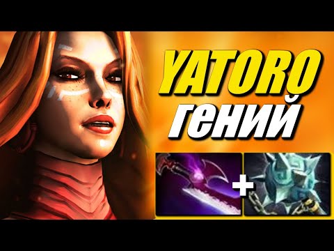 ИМБАЛАНСНЫЙ герой на легкую линию - 100% ВИНРЕЙТ│YATORO Lina dota 2