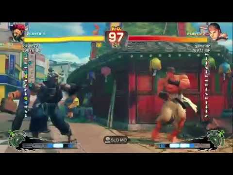 Daigo Umehara Ryu vs Tokido Gouki 4 4 SSF4 Japanese Online Ranked Matches   TRUE HD