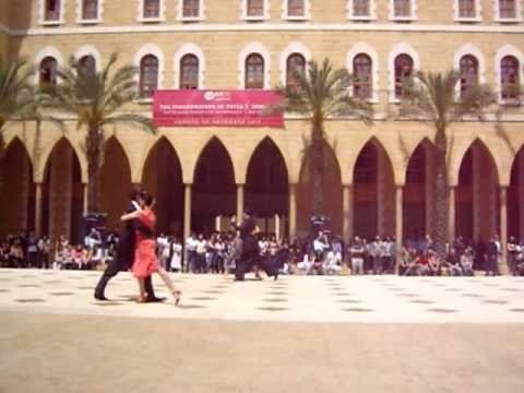 BEIRUT INTERNATIONAL TANGO FESTIVAL 2009 - All Teachers Performance @ AUB