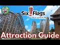 Six Flags Great Adventure RIDES ATTRACTIONS 2025 Jackson New Jersey
