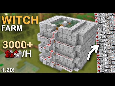 Insane Redstone & Gunpowder Farm | Minecraft 1.20!