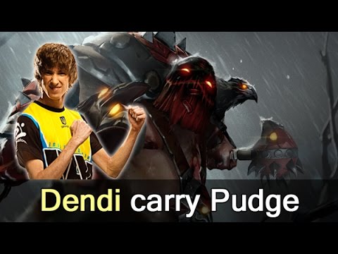 Dendi carry Pudge — NaVi vs Vega Dota 2