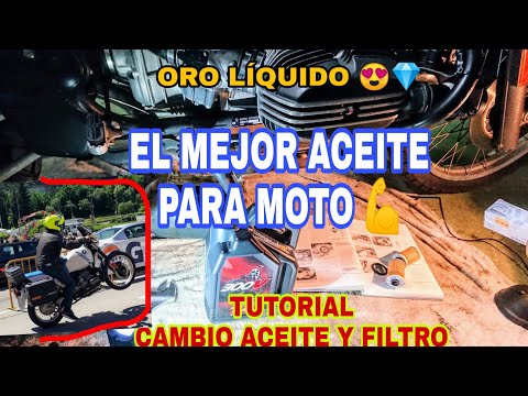 QUIERO el MEJOR ACEITE PARA MOTO🏍️BMW R100GS Cambio Aceite y Filtro