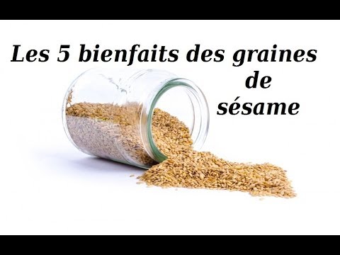 THE 5 BENEFITS OF SESAME SEEDS