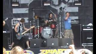 Walls of Jericho &amp; The Red Chord - A Little Piece of Me - Zwarte Cross 2009