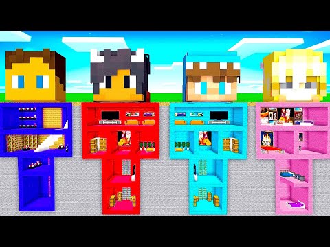 Jeg Bygger Youtuberes Hemmelige Baser i Minecraft!