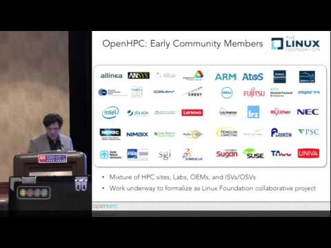 OpenHPC: Building Community Building Blocks for HPC Systems